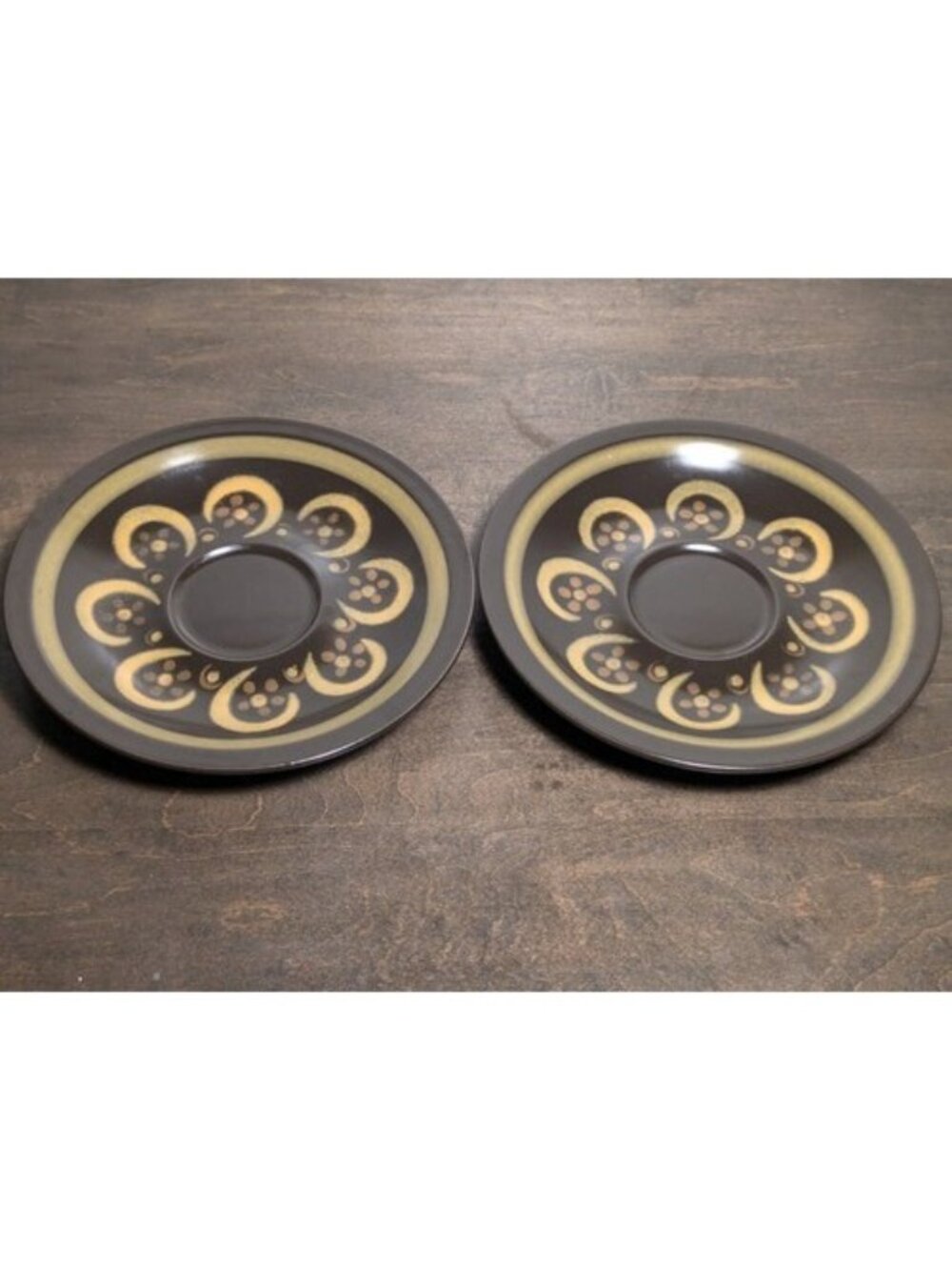 2 Mikasa Majorca Lodi Pattern 6-1/4" Saucer Made In Japan